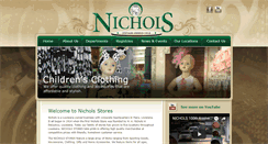 Desktop Screenshot of nichols-stores.com